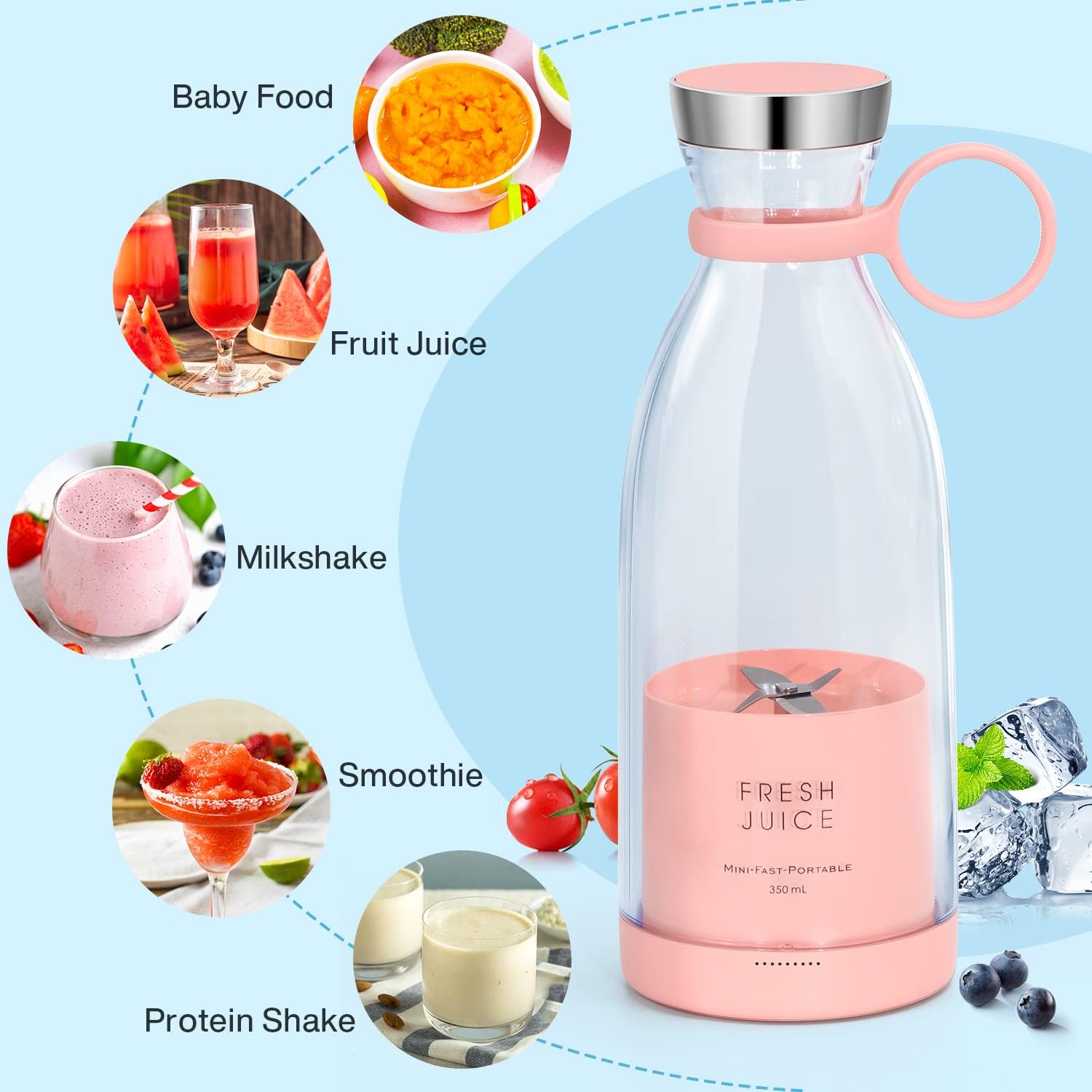 Mini licuadora portátil mini juice