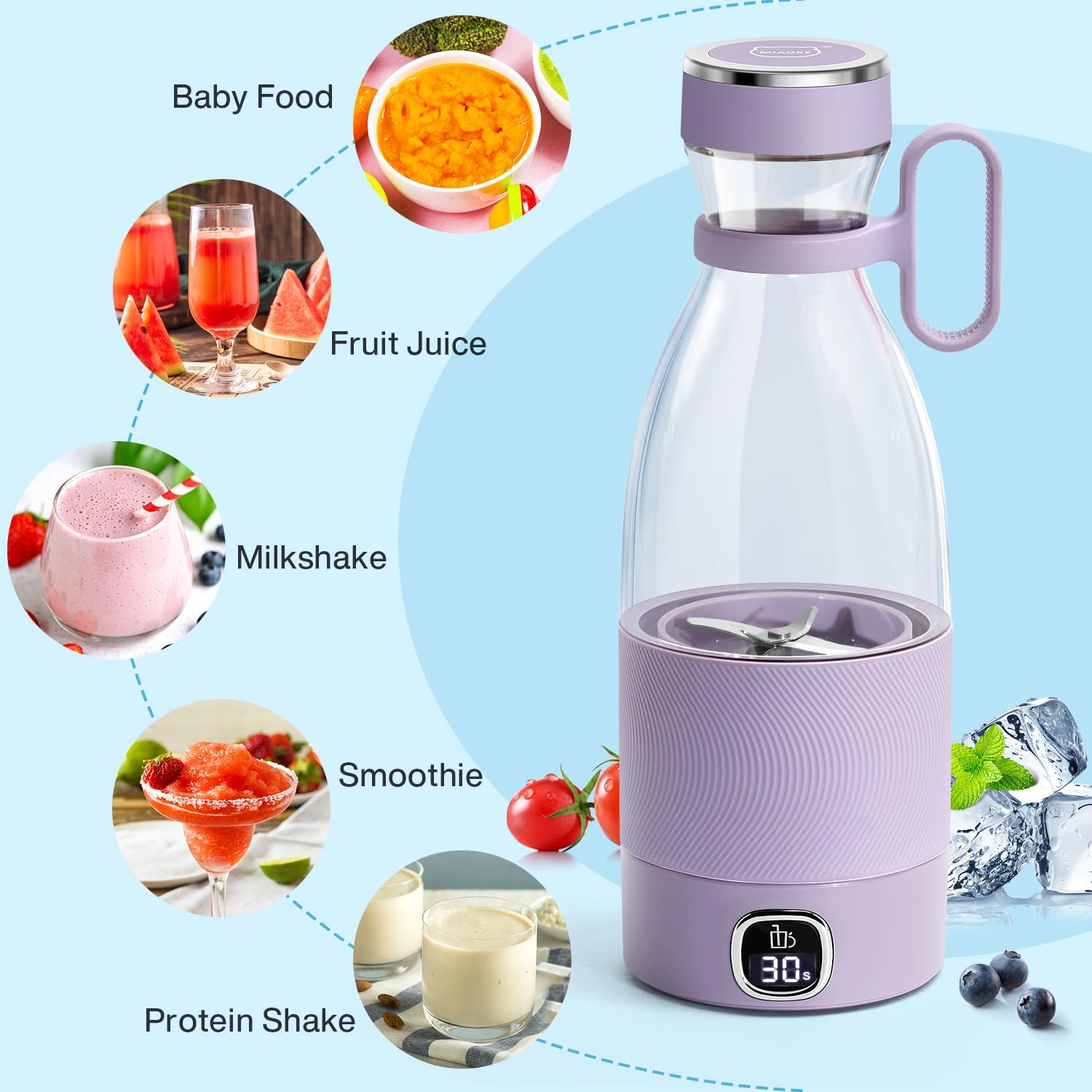 Mini licuadora portátil mini juice